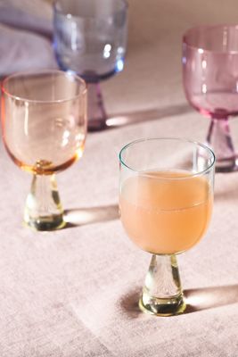 Lucia Acrylic Wine Glasses, Set of 4