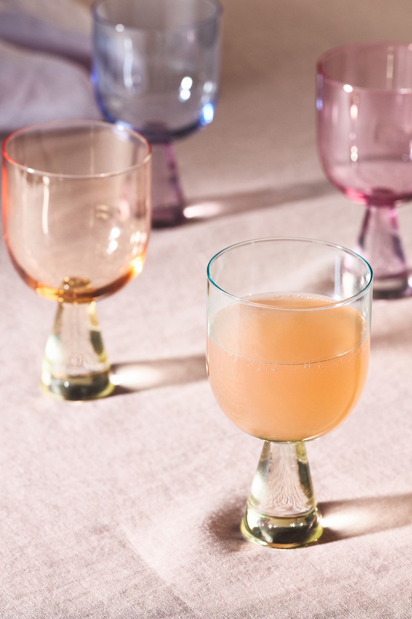 Ramona Wine Glasses, Set of 4 - Assorted, Standard, Set Of 4