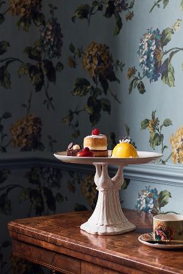 Anthropologie cake online plate