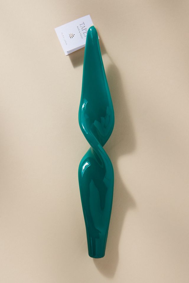 Glossy Twist Taper Candle #1