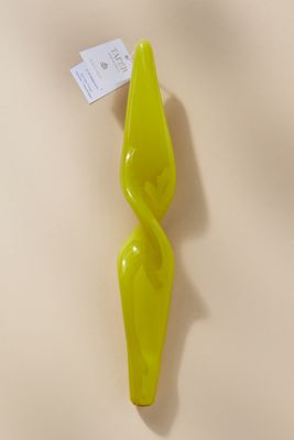 Glossy Twist Taper Candle