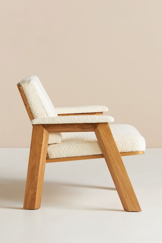 Thomas Bina Bouclé Accent Chair #2