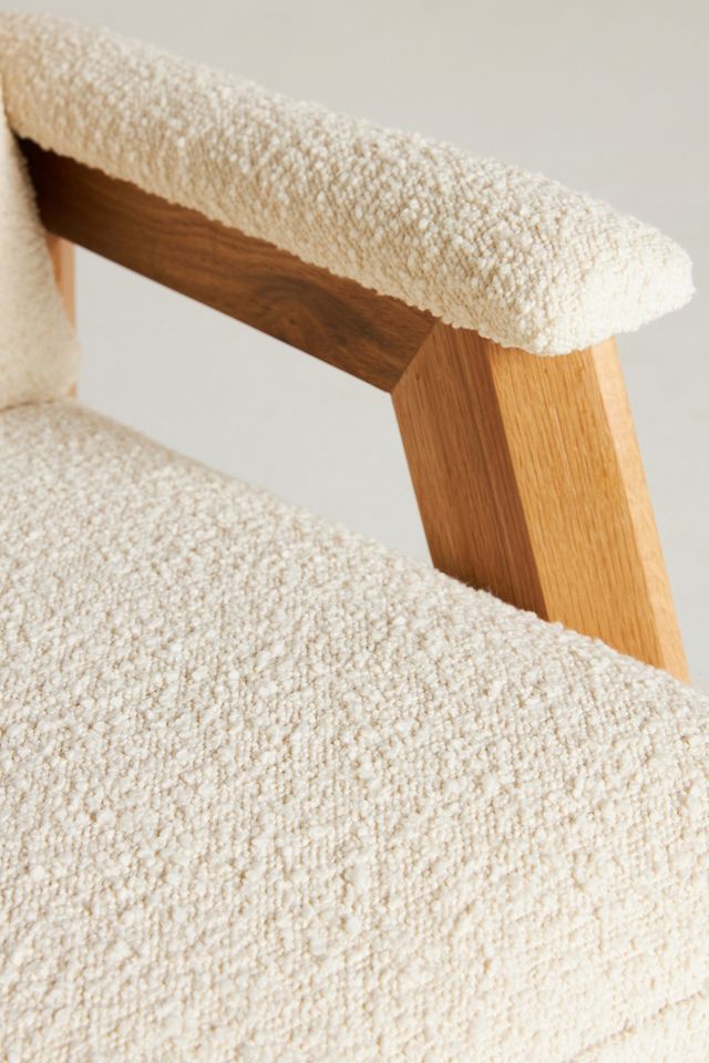 Thomas Bina Bouclé Accent Chair #5