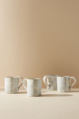 Riley Mugs, Set of 4