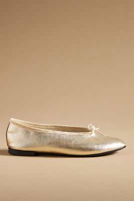 Repetto Lilouh Ballet Flats In Gold