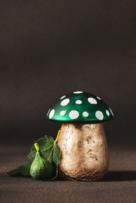 Amanita Mushroom Candle