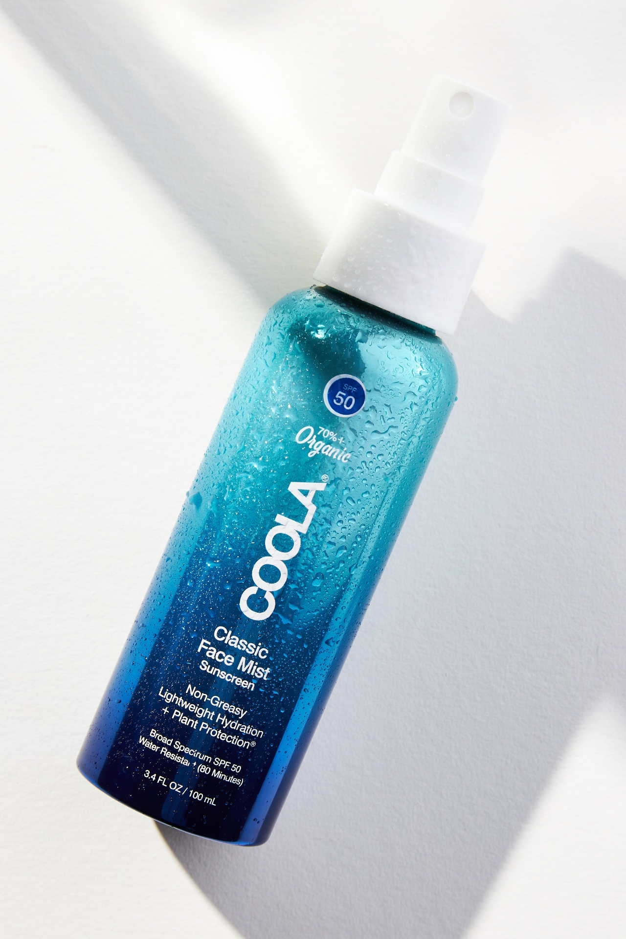 COOLA Classic Organic Sunscreen Face Mist SPF 50