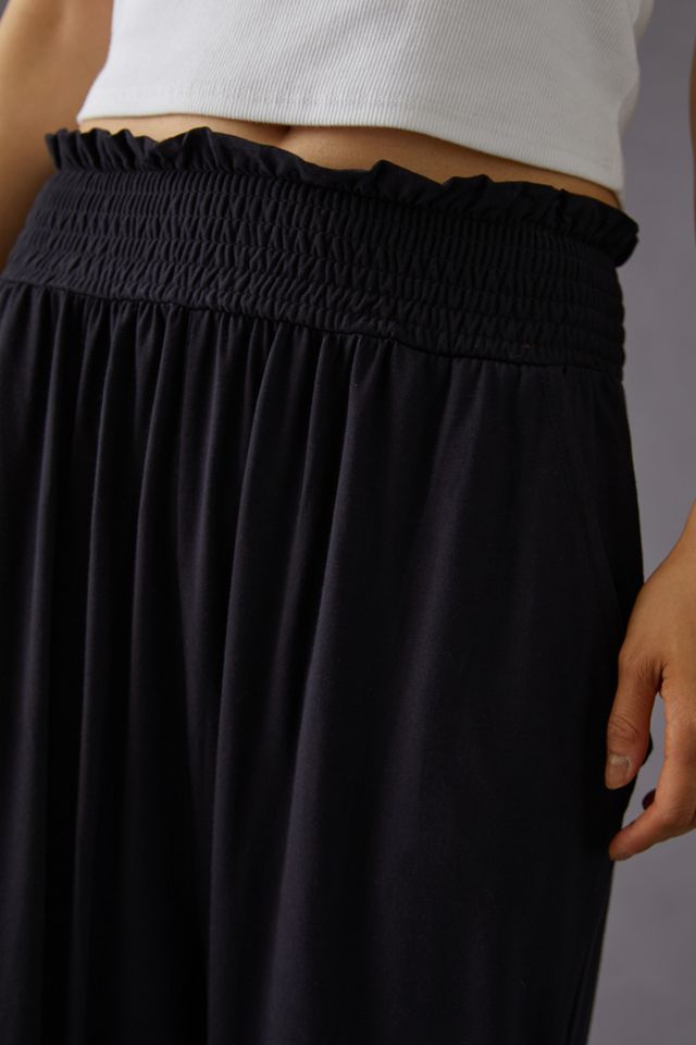 Daily Practice by Anthropologie Smocked Harem Pants #3