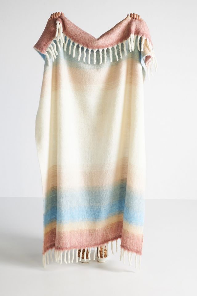 Brushed Sunset Throw Blanket #1