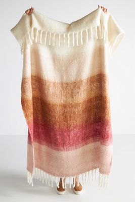 Brushed Sunset Throw Blanket