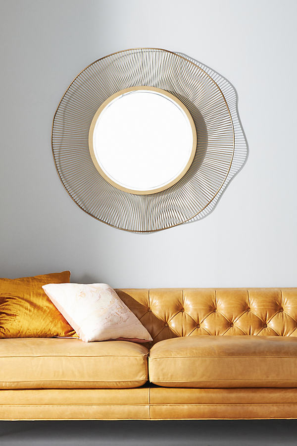 Anthropologie Olympia Mirror In Gold