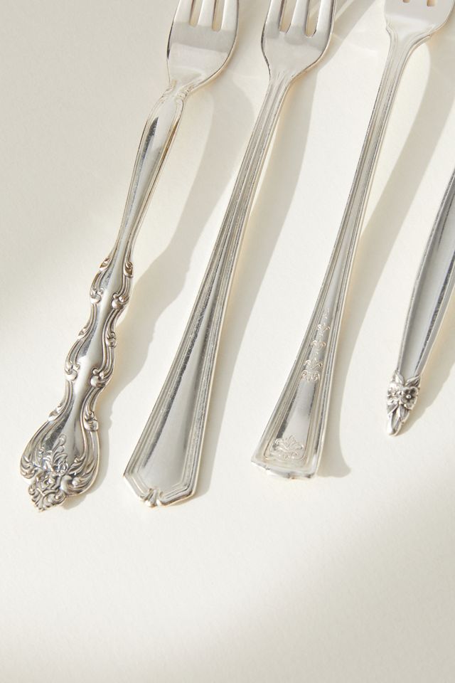 Hester & Cook Vintage Seafood Forks, Set of 4 | AnthroHome