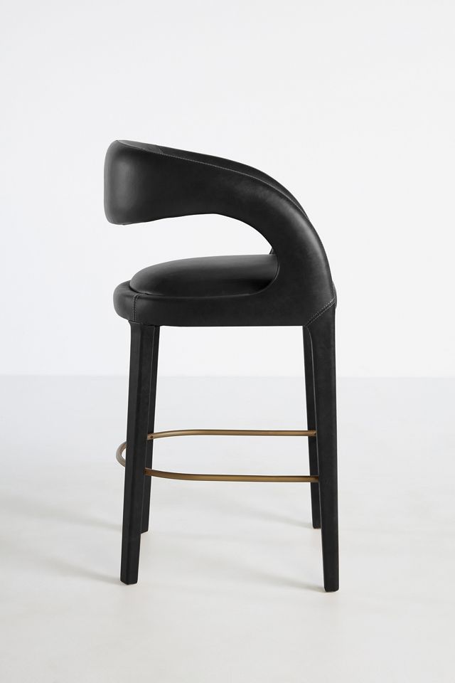 Leather Hagen Counter Stool #2