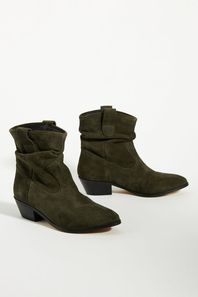By Anthropologie Scrunched Ankle Boots #1