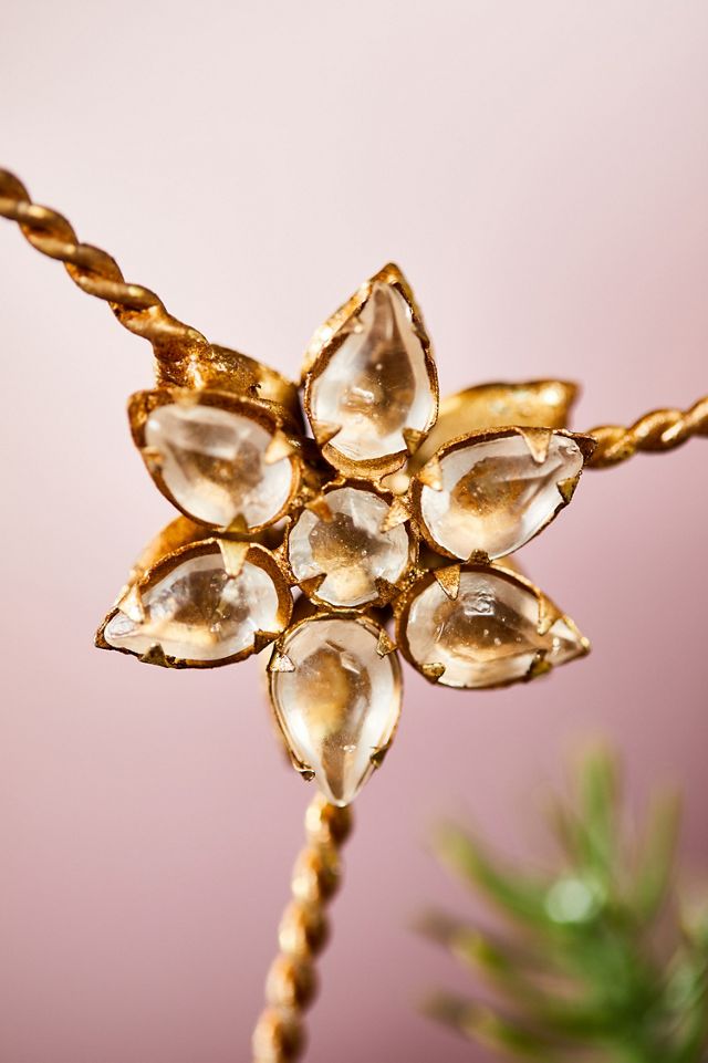 Starry Antiqued Iron Tree Topper #1