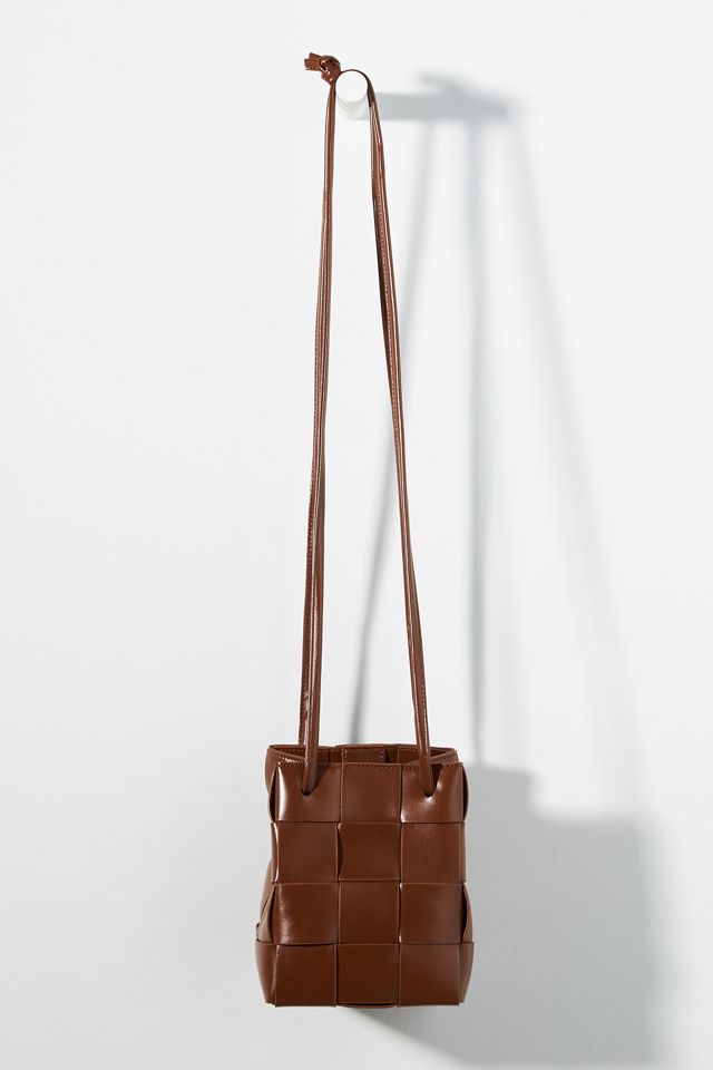 Faux Leather Bucket Bag #1