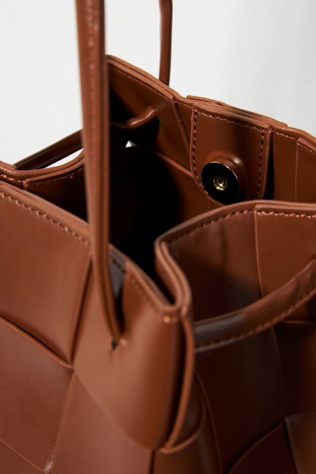 Faux Leather Bucket Bag #2