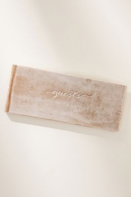 Velvet Wedding Guestbook