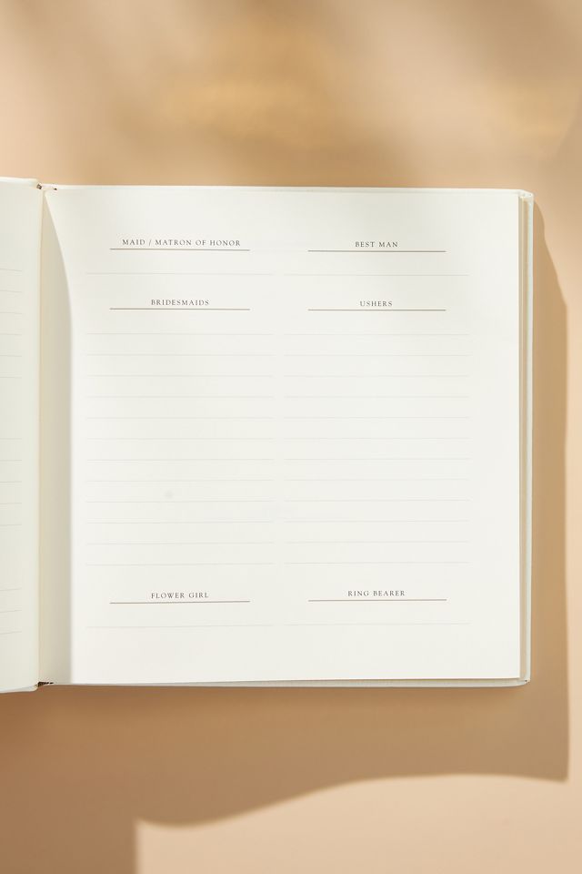Wedding Journal #1
