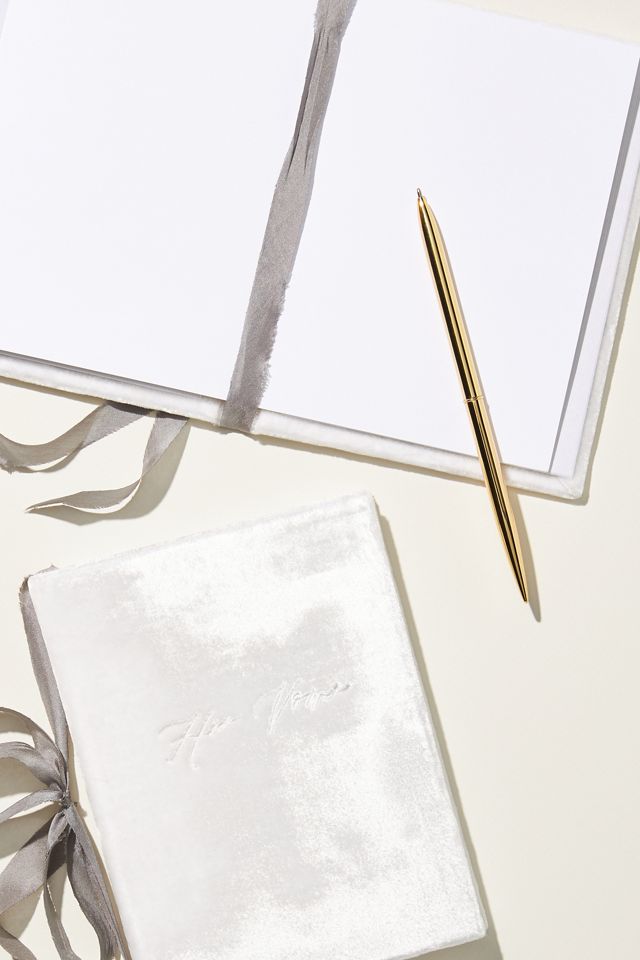 Velvet His and Hers Vow Booklets #1