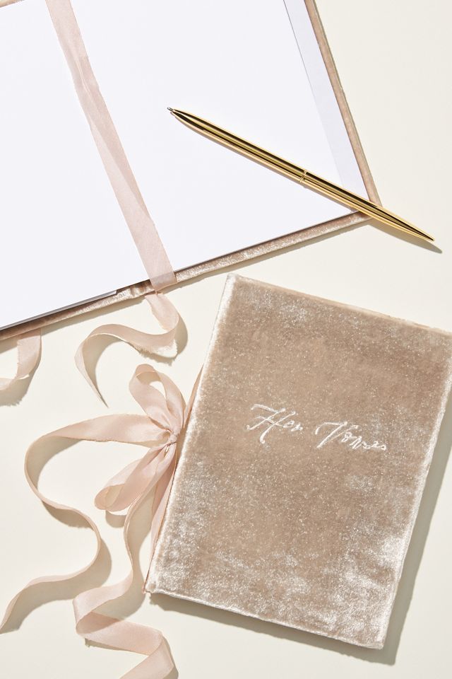 Velvet His and Hers Vow Booklets #1