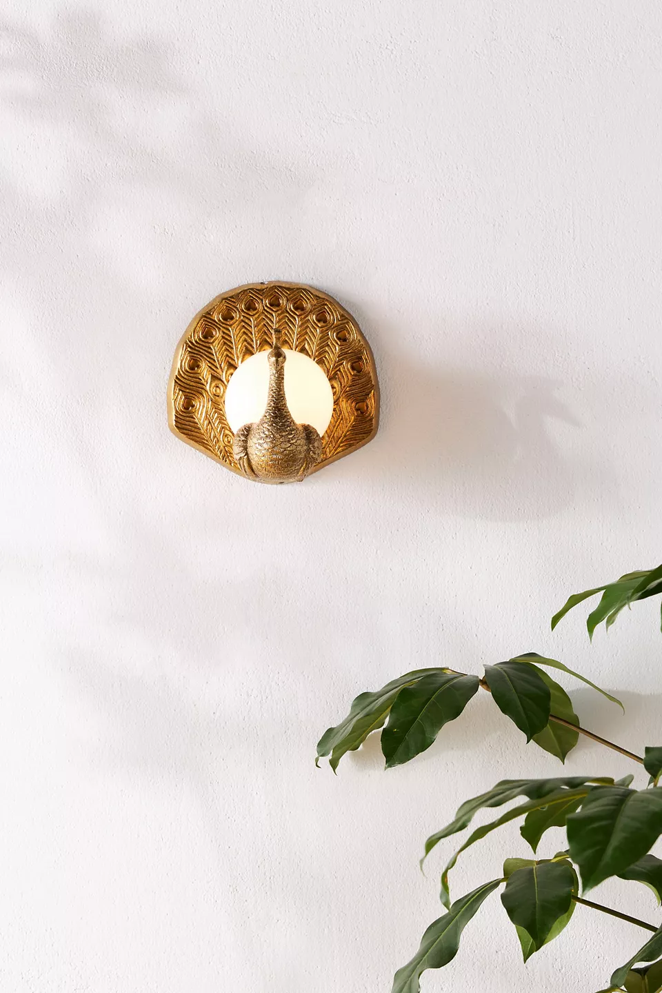 anthropologie.com | Peacock Outdoor Sconce