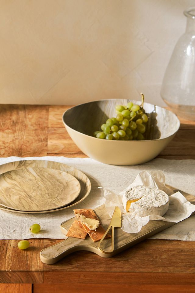 Melamine Wood Plate #2