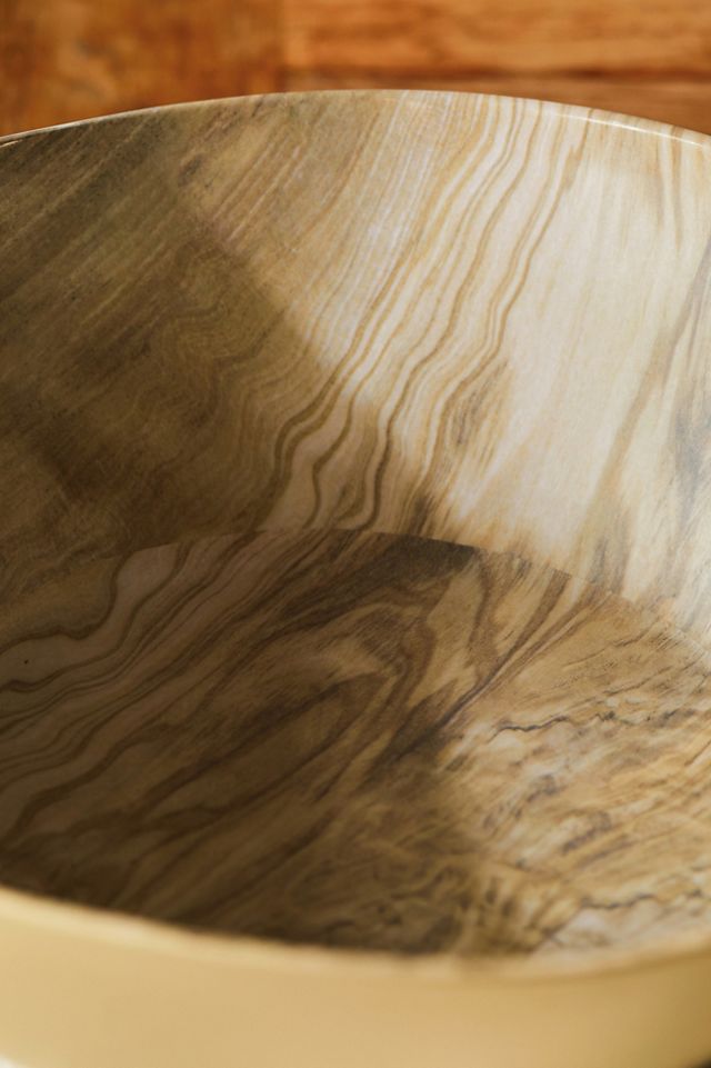 Melamine Wood Serving Bowl #1