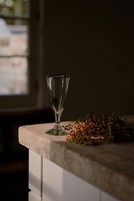 Amber Lewis for Anthropologie Recycled Flutes, Set of 4