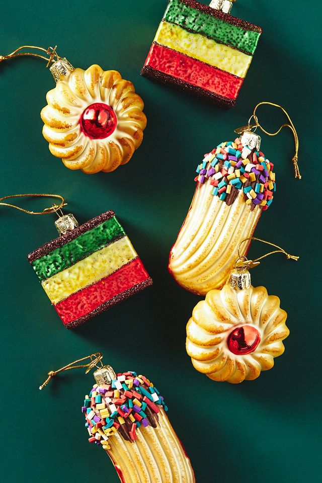 Italian Cookie Ornaments, Set of 6 #1