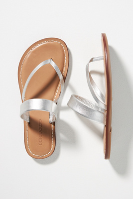 Shop Bernardo Leia Sandals In Silver