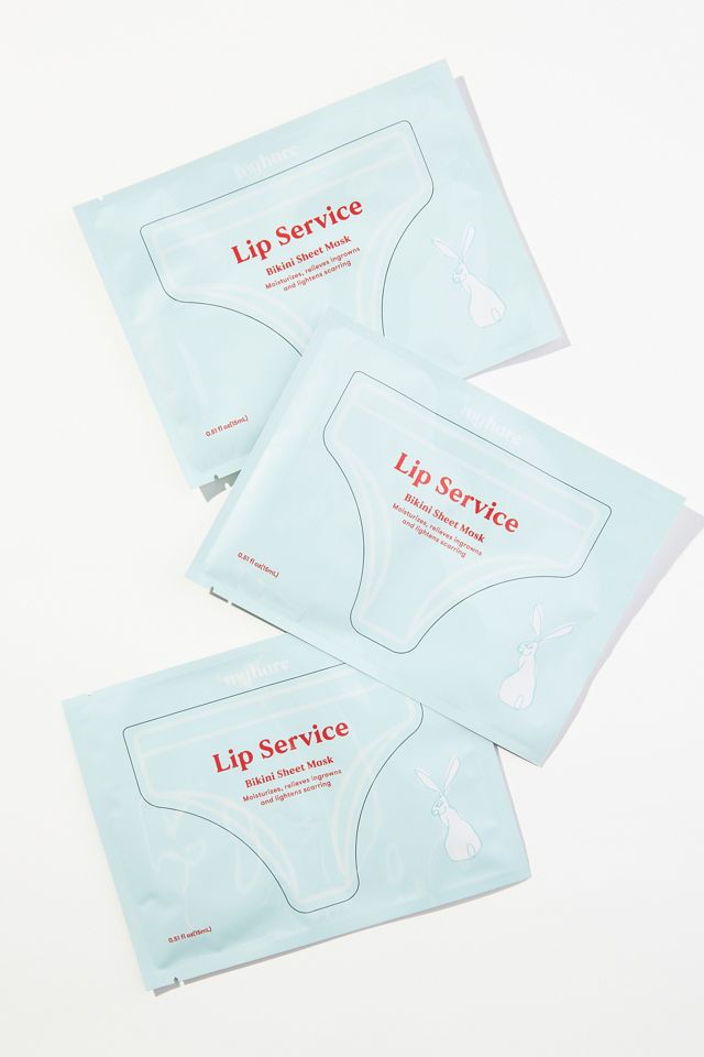 MyHare Lip Service Bikini Sheet Masks Anthropologie