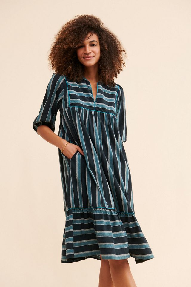 Saint Geraldine Polly Jean Striped Dress Anthropologie