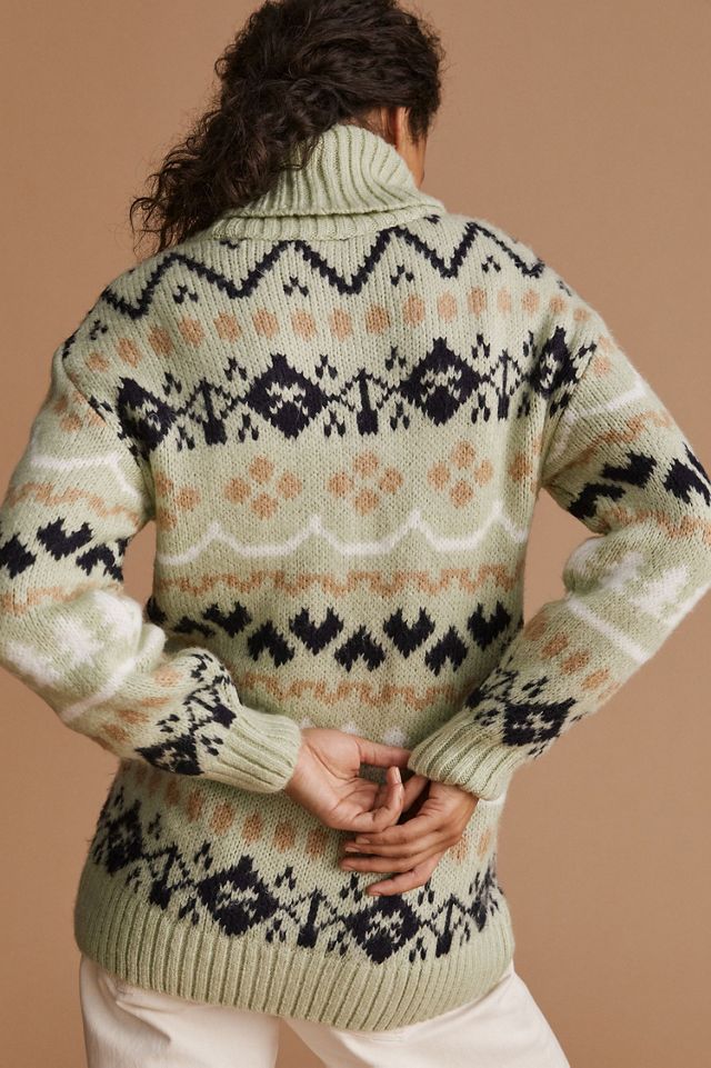 Turtleneck Tunic Sweater #1