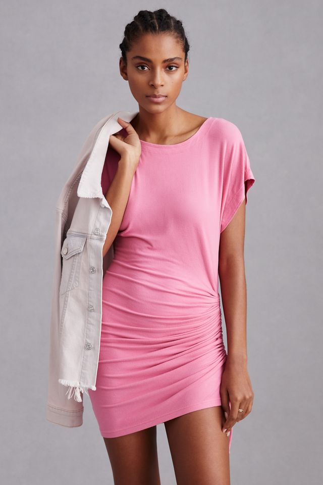 ruched daily dress Ruched Empire Dress | X-small | Light Grey
