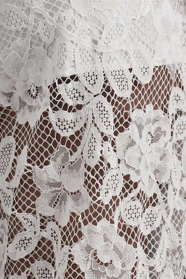 Ronny Kobo Baronelle Sheer Lace Bridal Pants #3