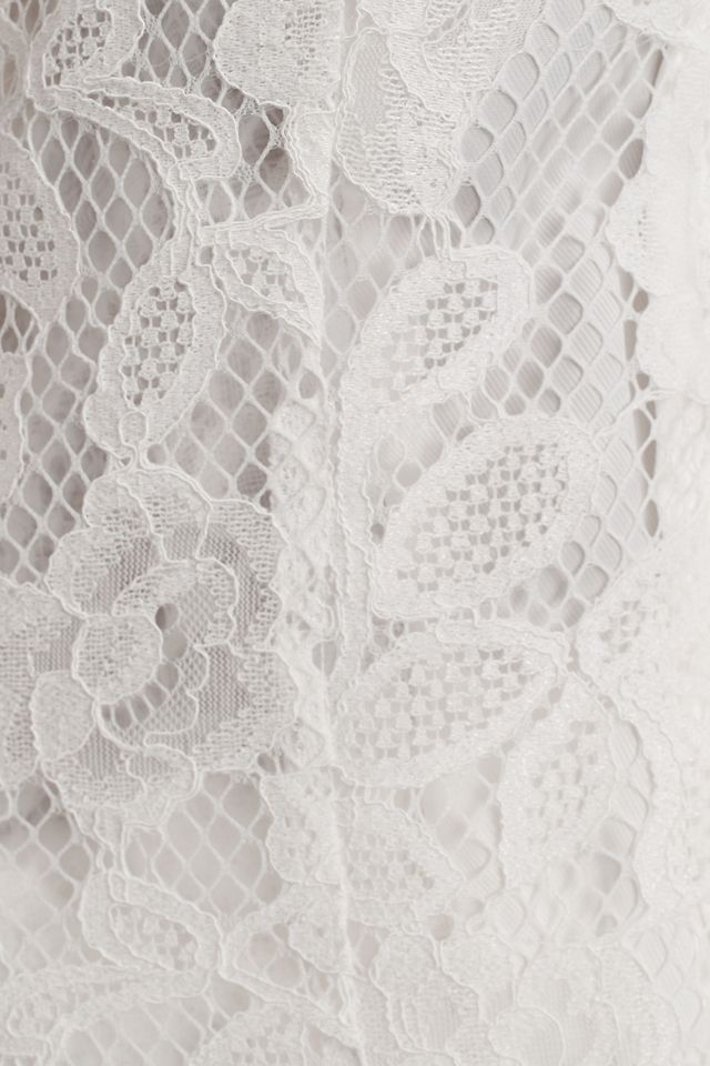 Ronny Kobo Kirsten Sheer Lace Bridal Blazer #3