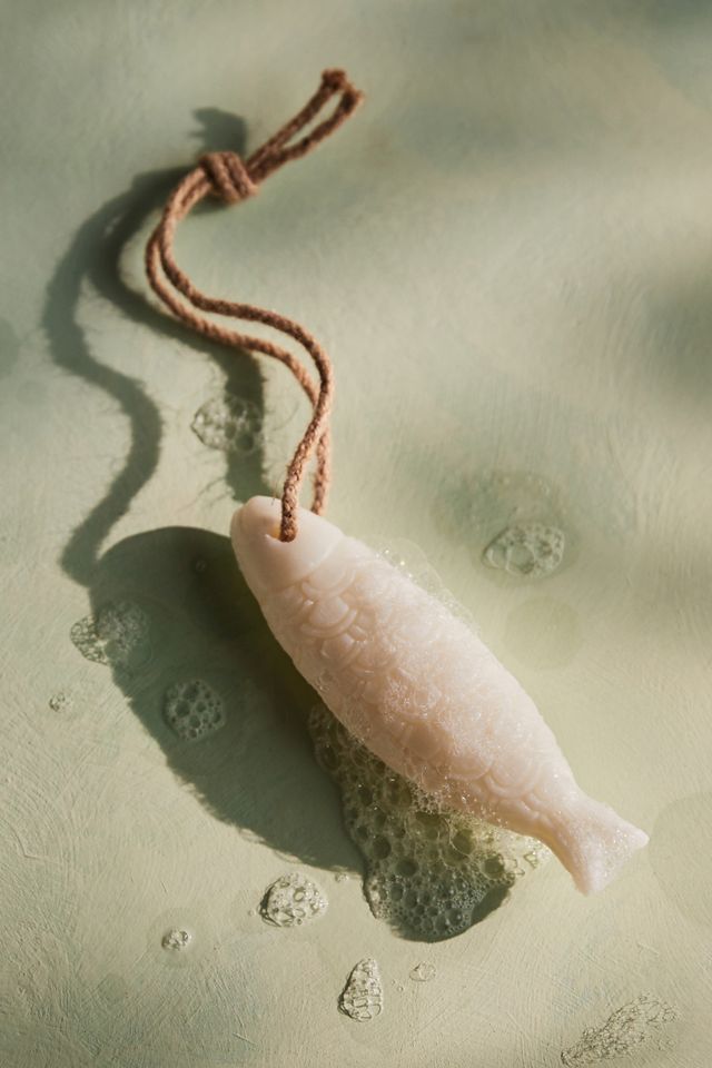 Sardine Soap on a Rope - Sea Salt & Lemon