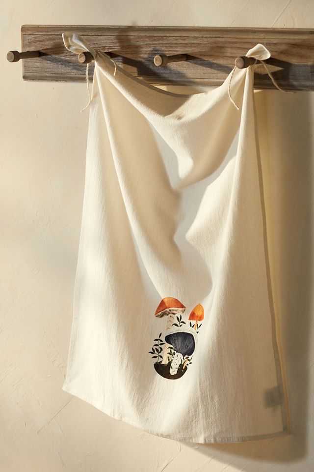 Mushroom Troop Dish Towel #1