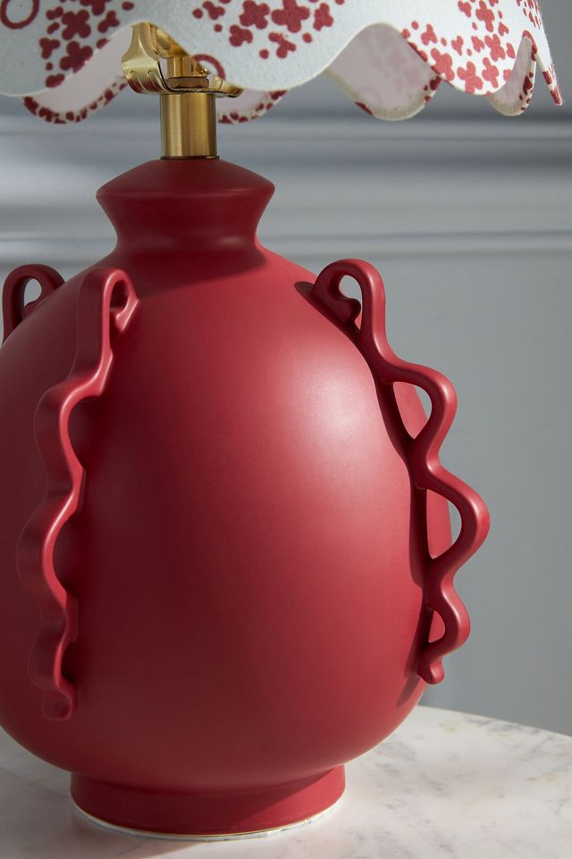 Matilda Goad & Co. Scalloped Squiggle Table Lamp #3