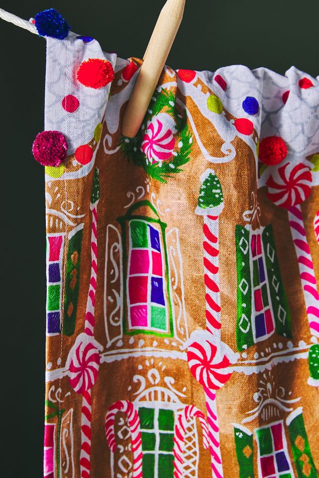 Gingerbread Lane Dish Towel #2