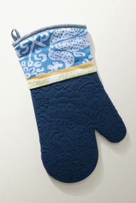 Nifty Jacquard Silicone Oven Mitt