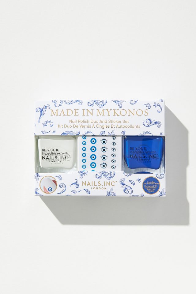 Nails.INC Made in Mykonos Nail Polish Duo Anthropologie