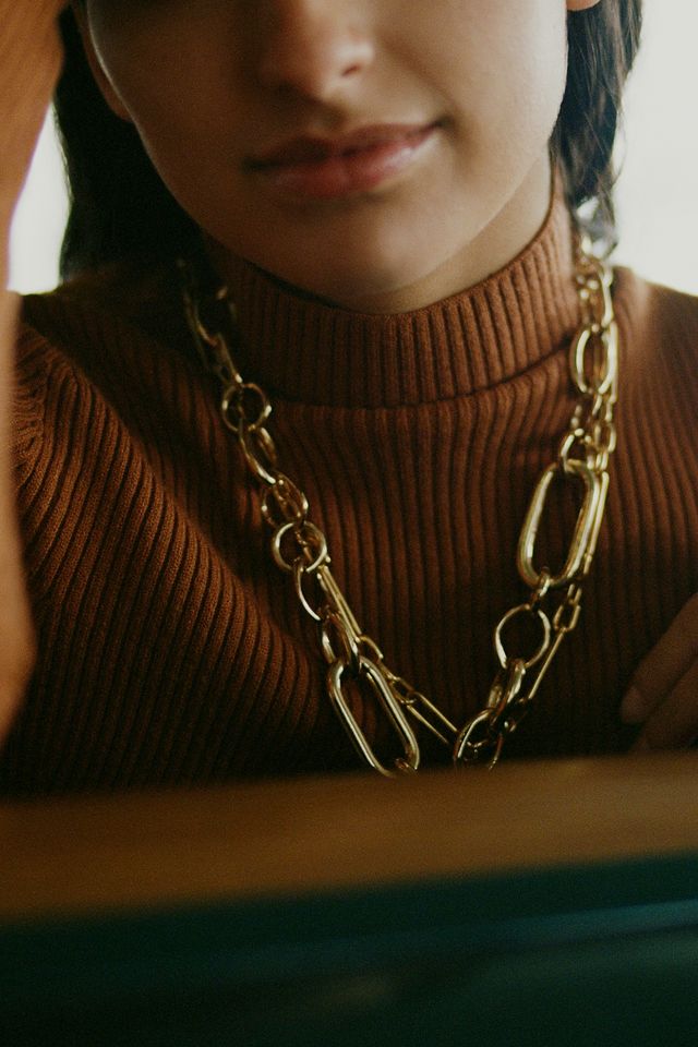 Linked Y-Chain Necklace #1
