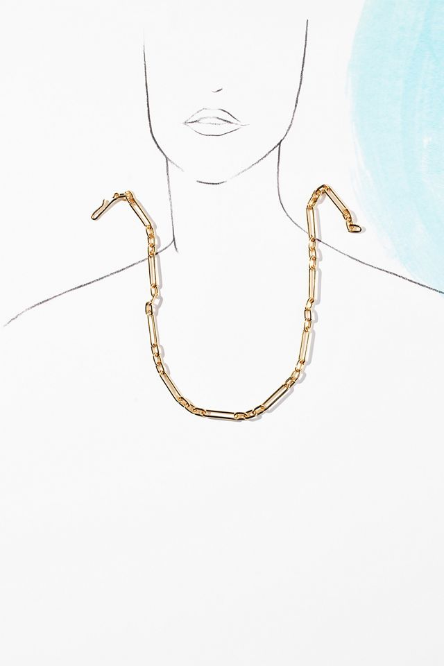 Linked Y-Chain Necklace #4