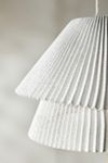 Tempo Vivace Pleated Metal Pendant