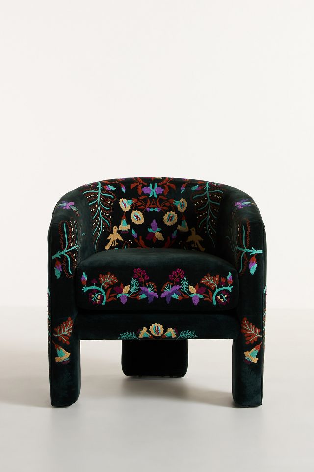 Anthropologie deals floral chair