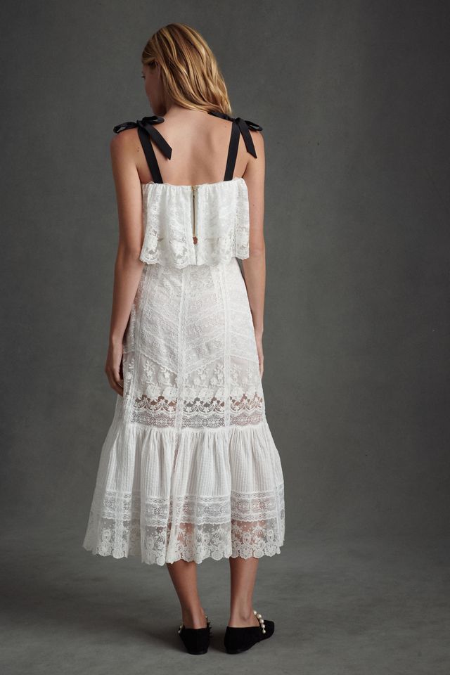 Saloni Lorna Lace Skirt #2
