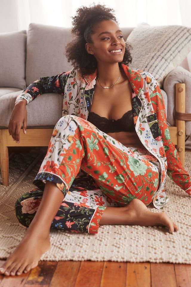 By Anthropologie Silky Pajama Pants