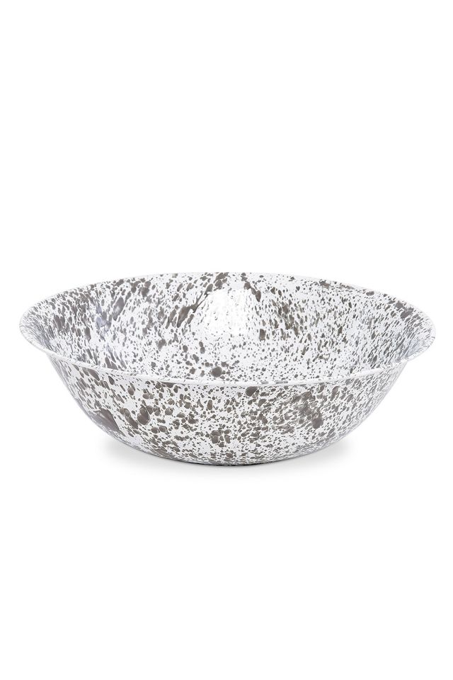 Crow Canyon Home Enamelware Splatter Basin #1